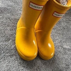 Kids Yellow Hunter Boots